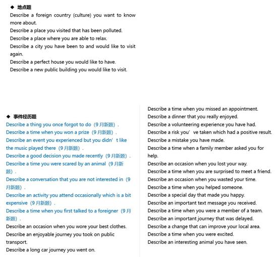 雅思口语9月又换新题？新东方在线带来最新题库解析插图(2)