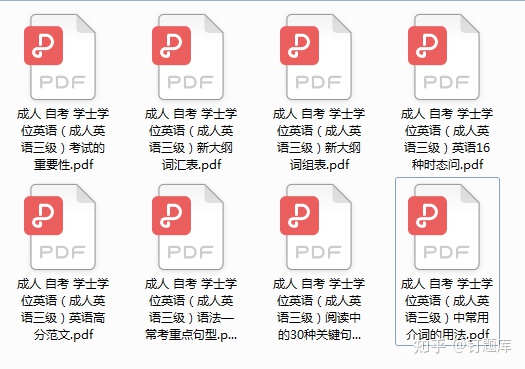 最新 | 2021年成人本科学士学位英语视频课程上线（含章节练习、预测试卷、文档插图(6)