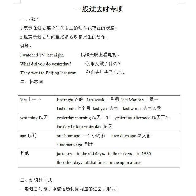 假期必备小升初英语时态专项操练,夯实基础,名师精编,快保藏插图(6)